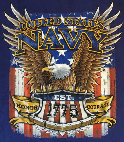 Navy Armed Forces eagle t shirt