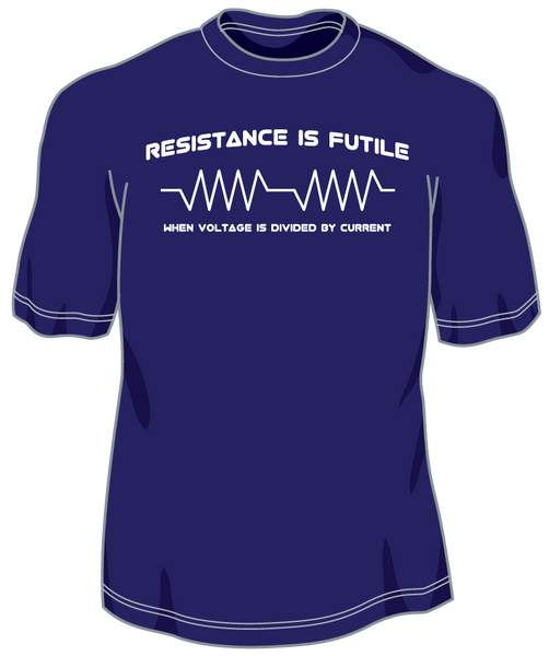 T155 - Resistance is Futile – Hip Ham Shirts T155 - Resistance is Futile – Hip Ham Shirts