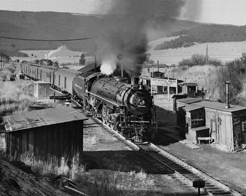 Northern Pacific at Continental Divide, 1948 "The Alaskan"