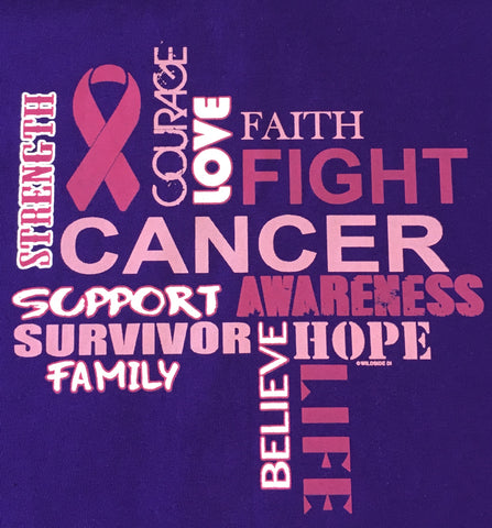 Montage of Hope Breast Cancer Survivor t shirt