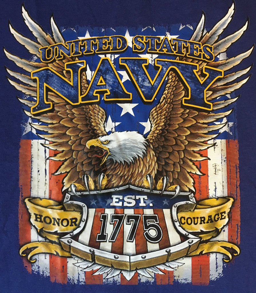 Navy Armed Forces eagle t shirt