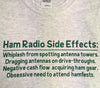 T130 - Ham Radio Side Effects