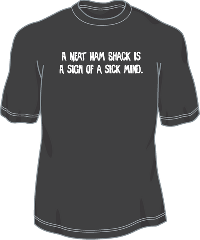 T101 - Neat Ham Shack is a Sign of a Sick Mind